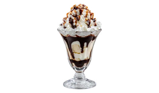Caramel Brownie Sundae
