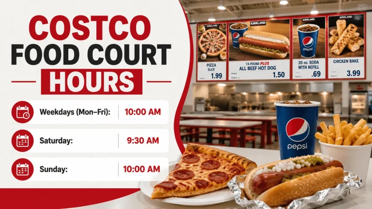 Costco Food Court Hours
