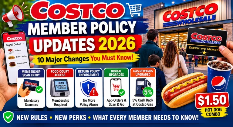 Costco Member Policy Update