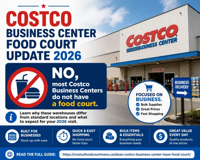Does Costco Business Center Have Food Court