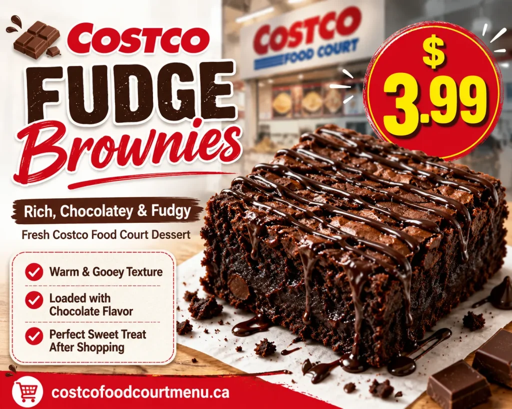Costco Fudge Brownies